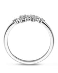 14K Witgouden Ring Diamant 0.21Ct H Si 4106056