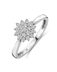 14K Witgouden Ring Lab Grown Diamant 0.33Ct H Si 4106288