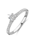 14K Witgouden Ring Lab Grown Diamant 0.39Ct H Si 4106300