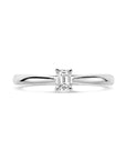 14K Witgouden Ring Lab Grown Diamant 0.25Ct H Si 4106312