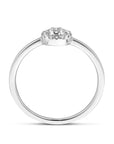 14K Witgouden Ring Diamant 0.10Ct H Si 4106320