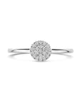 14K Witgouden Ring Diamant 0.10Ct H Si 4106320