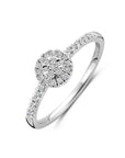 14K Witgouden Ring Diamant 0.17Ct H Si 4106324