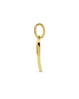 14K bicolor goud geel/wit hanger hartjes zirkonia 4208972