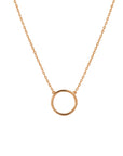 14K ros√©goud collier rondje 40 - 42 - 44 cm 4401256