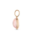 14K ros√©goud hanger rozenkwarts 4401440