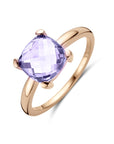 14K Ros√©goud Ring Amethist 4401575