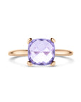 14K Ros√©goud Ring Amethist 4401575