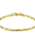 Zilgold (Geelgoud Met Zilverkern) Armband Cardano 3,0 Mm 19 Cm 5000124