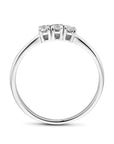 18K Witgoud Ring Diamant 0.15Ct H Si 7100042