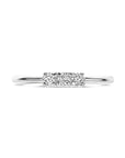 18K Witgoud Ring Diamant 0.15Ct H Si 7100042