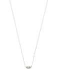 18K witgoud collier diamant 0.14ct h si 42 - 45 cm 7100046