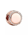 Pandora Graveerbare Sparkling Button bedel 788747C01, exclusief en kwalitatief hoogwaardig. Ontdek nu!