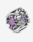 Pandora Purple Daisy Charm 798775C02