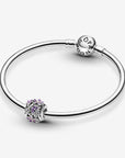 Pandora Purple Daisy Charm 798775C02