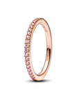 Pandora Sprankelende roze pavé bandring - 182999C01