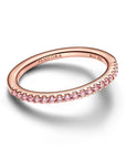 Pandora Sprankelende roze pavé bandring - 182999C01