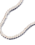 Pandora ESSENCE Goudvergulde T-bar Collier met Witte Zoetwaterparel | 45 cm - 363297C01