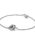 Pandora Signature Verstrengelde Pave Schakelarmband 592742C01, exclusief en kwalitatief hoogwaardig. Ontdek nu!