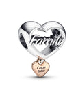 Pandora Love You Family Heart Bedel 782326C00, exclusief en kwalitatief hoogwaardig. Ontdek nu!