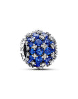 Pandora Zilveren Bedel met Blauw Kristal 792630C02, exclusief en kwalitatief hoogwaardig. Ontdek nu!