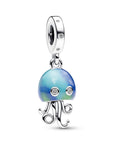 Pandora Kleurveranderende Jellyfish Dangle Charm 792704C01, exclusief en kwalitatief hoogwaardig. Ontdek nu!