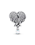 Pandora Angel Wing Heart bedel 792980C01, exclusief en kwalitatief hoogwaardig. Ontdek nu!