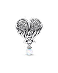 Pandora Angel Wing Heart bedel 792980C01, exclusief en kwalitatief hoogwaardig. Ontdek nu!