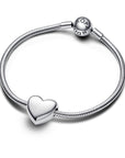 Pandora Be Love Graveerbare Groot Hart Bedel 793440C00