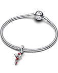 Pandora Hangende bedel met schaatsende Minnie Mouse - 793530C01