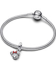 Pandora Dubbele hangende bedel met silhouet van Disney's Minnie Mouse - 793533C01