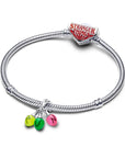 Pandora Glow-in-the-dark hangende bedel 'Run' van Stranger Things - 793568C01