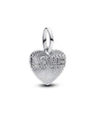 Pandora Hangende bedel met graveerbaar love-hart - 793604C01