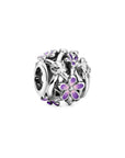 Pandora Purple Daisy Charm 798775C02