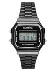 Olympic OL66HKS004 Digitaal Horloge Staal Zwart