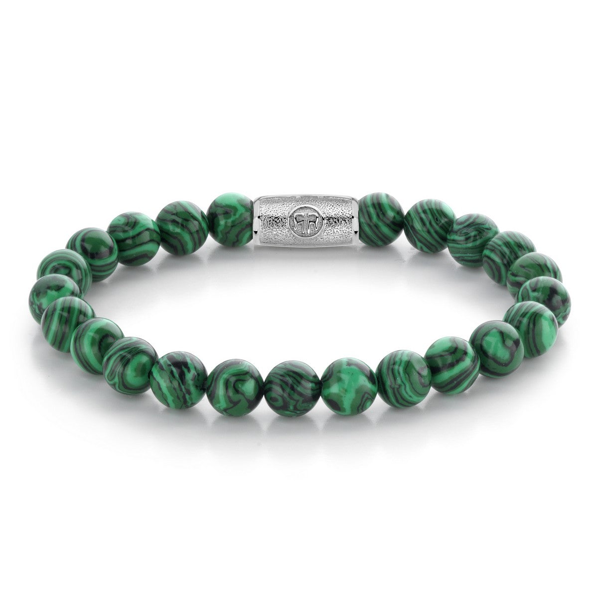 Rebel and Rose Malachite Green - 8mm Armband - RR-80080-S