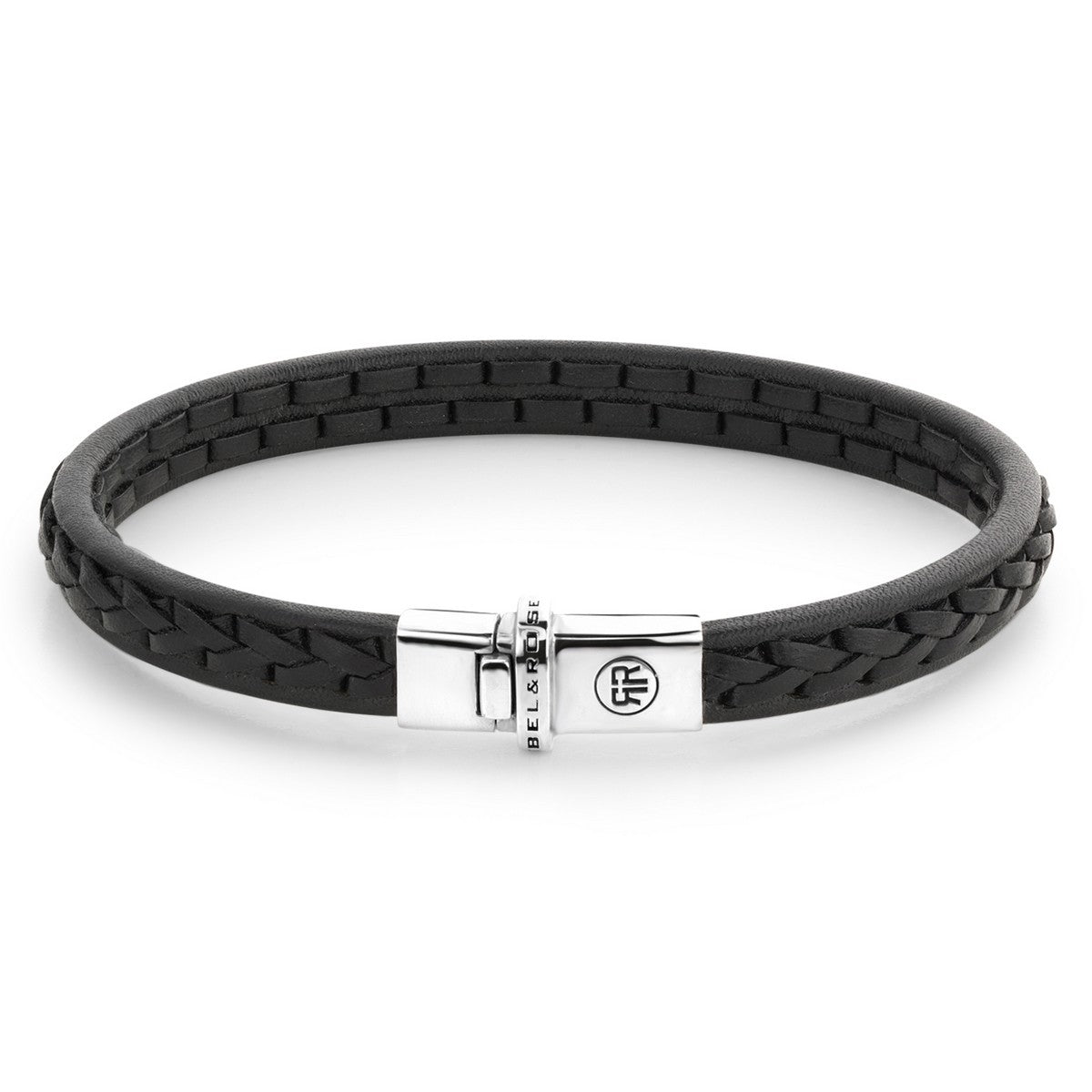 Rebel and Rose Singletranded Black Armband - RR-L0142-S