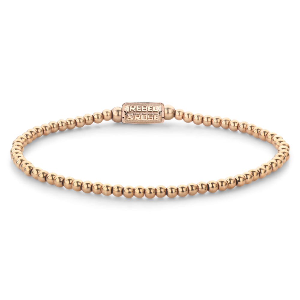 Rebel and Rose Rose Gold Only - 3mm Armband - RR-30003-R