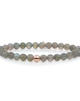 Sparkling Jewels Armband Labradorite Saturn large - Silver 6mm SB-GEM18-ADD-6MM