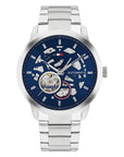 Tommy Hilfiger TH1710661 Horloge Heren Zilverkleurig Automaat 43mm