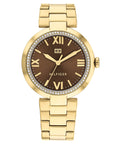 Tommy Hilfiger TH1782631 Horloge Dames Goudkleurig 34mm, exclusief en kwalitatief hoogwaardig. Ontdek nu!