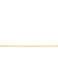 ZINZI gold plated zilveren armband met venetiaanse schakels 3mm 16,5-19,5cm ZIA2587