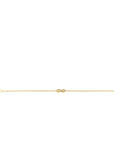 ZINZI gold plated zilveren armband met Infinity teken met witte zirkonia's 17-19cm ZIA2597Y