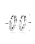 Zilver Gerhodineerd Oorringen 2,8 MM Voor Oorringhangers 1304825