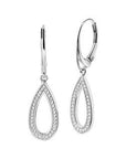 Oorhangers zirkonia brisur haak - PSN1327088, exclusief en kwalitatief hoogwaardig. Ontdek nu!