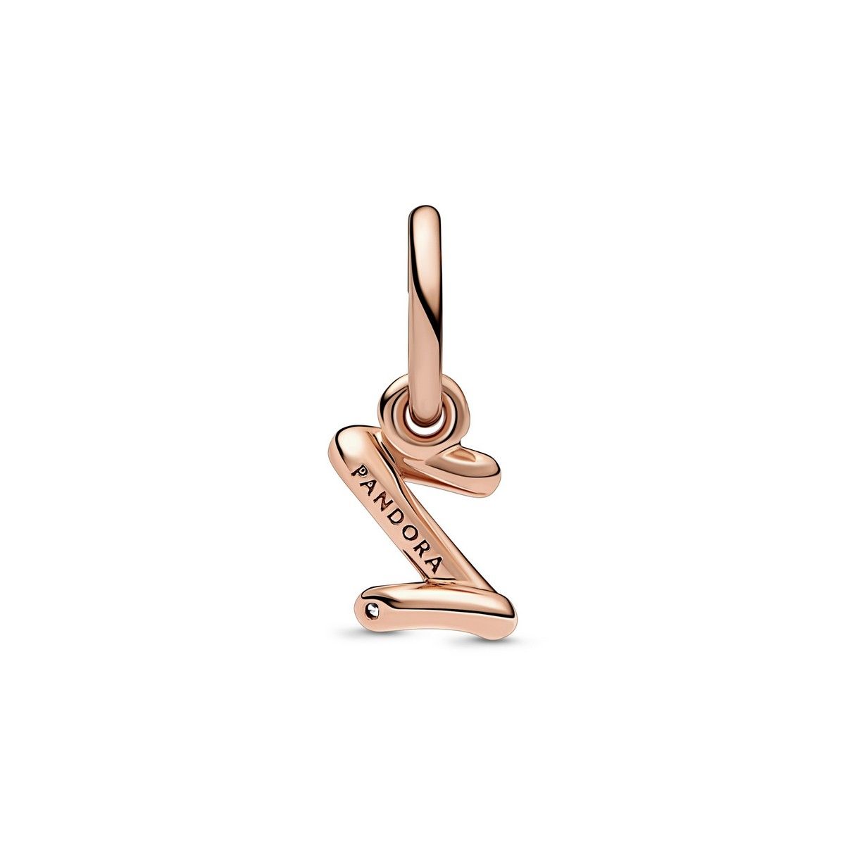 Pandora Letter z Script Alphabet Dangle Charm 782457C01, exclusief en kwalitatief hoogwaardig. Ontdek nu!