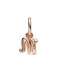 Pandora Letter m Script Alphabet Dangle Charm 782474C01, exclusief en kwalitatief hoogwaardig. Ontdek nu!