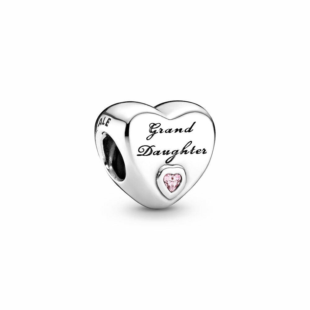 Pandora Granddaughter Heart Bedel 796261PCZ, exclusief en kwalitatief hoogwaardig. Ontdek nu!