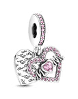 Pandora Heart & Mum Dangle Bedel 799402C01, exclusief en kwalitatief hoogwaardig. Ontdek nu!