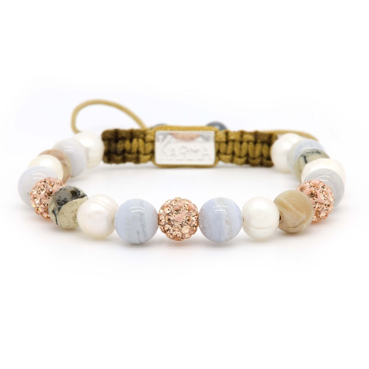 Karma armband 85354 Spiral Lois M (Rosegold crystal), exclusief en kwalitatief hoogwaardig. Ontdek nu!